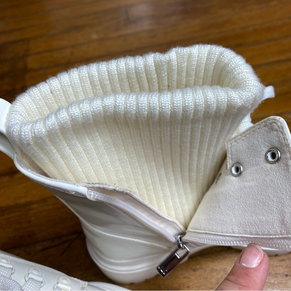 J.Lo Briana Combat Boots SZ 7.5 - Picture 12 of 15